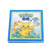 Pokemon Покемон Пикачу 10 парти салфетки рожден ден, снимка 1 - Други - 24307177