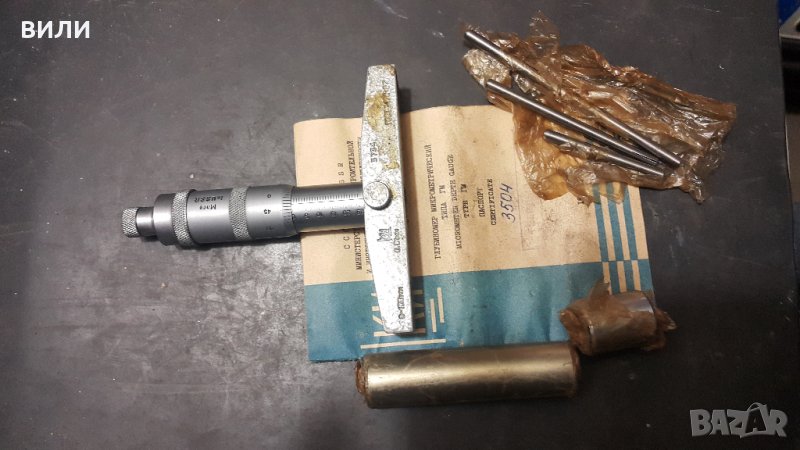 Дълбокомер 0-100мм, снимка 1