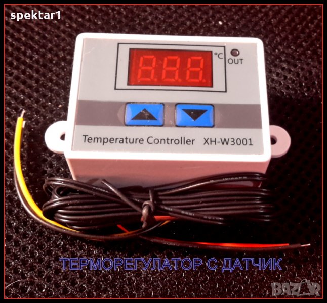 евтин дигитален терморегулатор с датчик до 110 градуса, снимка 1