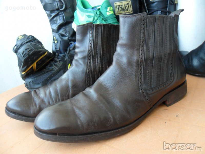 мъжки боти 42- 43 original NOIR&CO® MAGIC, 100% естествена кожа,GOGOMOTO.BAZAR.BG®, снимка 1