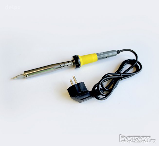 Поялник с права човка и нагревател 220V 100W, снимка 1