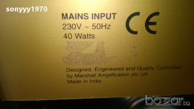 marshall-g10mk2-kube за ел.китара-нов внос англия, снимка 6 - Ресийвъри, усилватели, смесителни пултове - 9232310