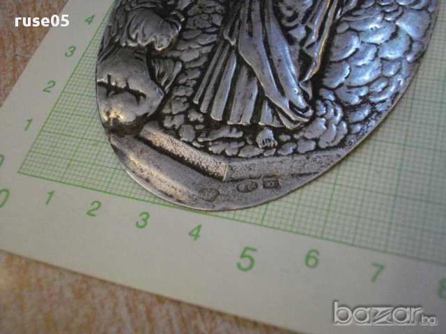 Апликация сребърна от обков на евангелие - 22,5 гр., снимка 5 - Други ценни предмети - 14868057