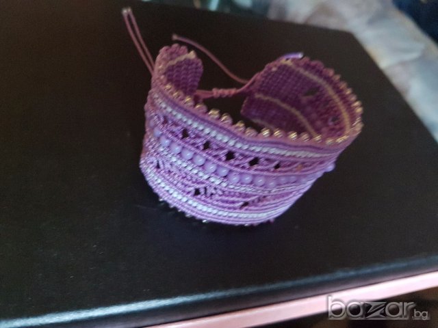 Гривна ръчна изработка , снимка 4 - Гривни - 19610684