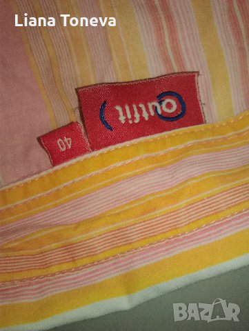 оранжева блуза , снимка 4 - Блузи с дълъг ръкав и пуловери - 25125655