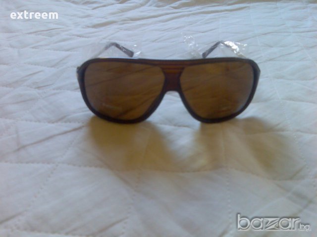 C A R R E R A -Авиатор POLARIZED тъмно кафяв +UV400 & Златиста рамка, снимка 7 - Слънчеви и диоптрични очила - 10546737