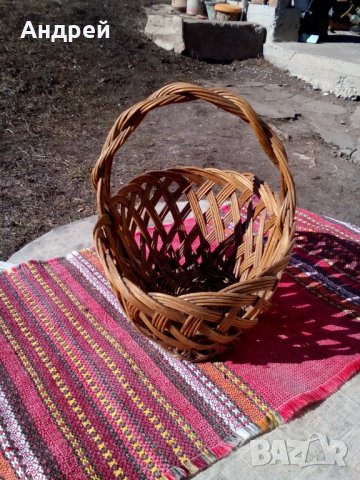Старинна кошница #6, снимка 2 - Антикварни и старинни предмети - 24422826