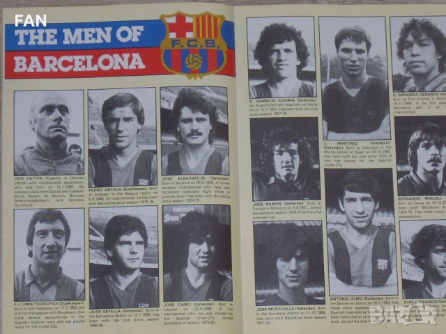 Тотнъм Хотспър - Барселона оригинална футболна програма от турнира за КНК през 1982 г. - полуфинал, снимка 2 - Фен артикули - 25385970