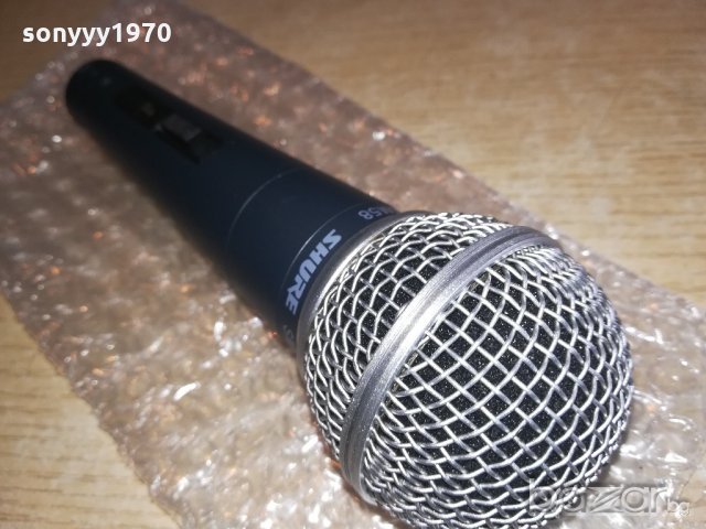 shure sm58-професионален качествен микрофон, снимка 7 - Микрофони - 21109523