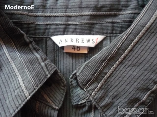  L / XL Andrews стилна риза, снимка 3 - Ризи - 10159839