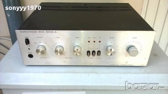 europhon rck 2000a stereo amplifier-внос швеицария, снимка 4 - Ресийвъри, усилватели, смесителни пултове - 18177005