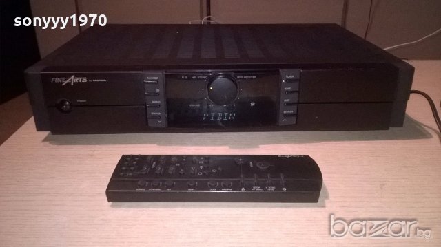 finearts by grundig-Fine Arts HiFi Stereo RDS Receiver R12-внос швеицария, снимка 4 - Ресийвъри, усилватели, смесителни пултове - 19066036