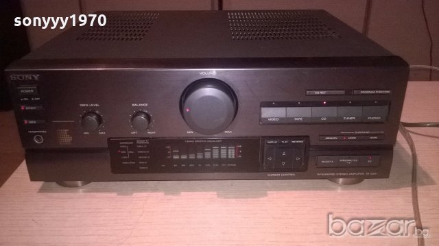 sony ta-d507 amplifier-made in japan-внос швеицария, снимка 2 - Ресийвъри, усилватели, смесителни пултове - 18658883