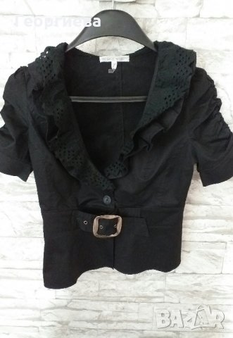 Черно сако Lucy, снимка 2 - Сака - 24948960