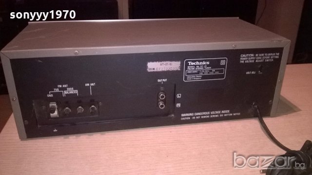 ПОРЪЧАН-technics st-z1 stereo tuner-внос швеицария, снимка 13 - Ресийвъри, усилватели, смесителни пултове - 19185117