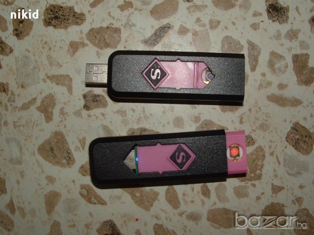 запалка без газ  USB самозареждане самозареждаща, снимка 3 - Други - 15431488