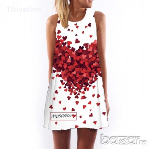 Рокля на сърца 