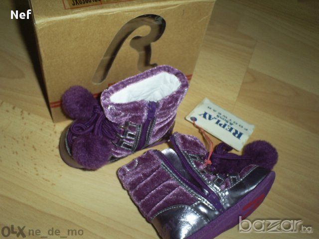  Нови бебешки буйки, пантофки Replay, оригинал , снимка 3 - Бебешки обувки - 12545105