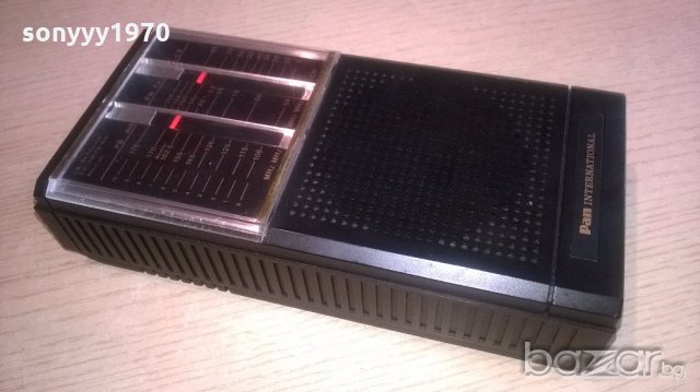 Колекционерски ресивър-pan international-внос швеицария, снимка 2 - Ресийвъри, усилватели, смесителни пултове - 18315366