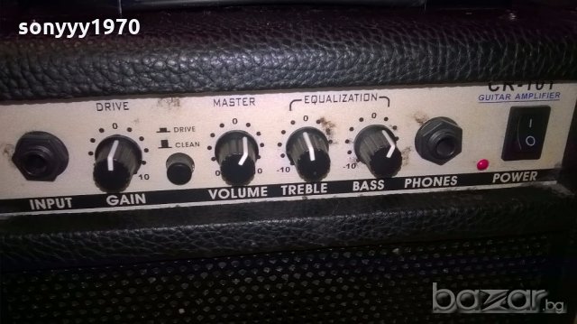 китарен усилвател-кубе-25х23х13см-внос англия, снимка 9 - Ресийвъри, усилватели, смесителни пултове - 19656783