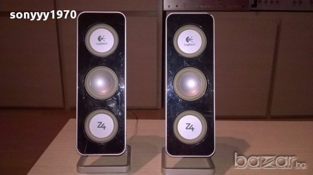 Logitech тонколони-2бр-23х8х7см-внос швеицария, снимка 2 - Тонколони - 17644453