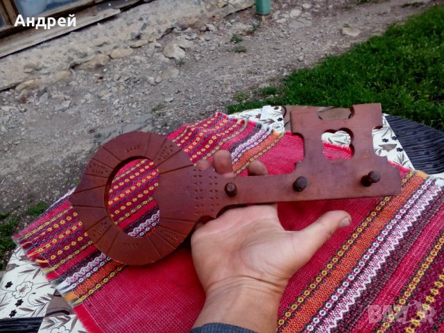 Стара закачалка #7, снимка 4 - Антикварни и старинни предмети - 25503292