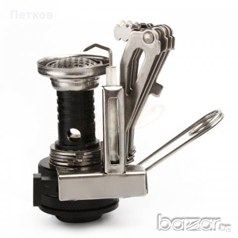 Компактна сгъваема газова горелка-котлон за туризъм, алпинизъм, лов и риболов. Със собствена п, снимка 14 - Газови котлони - 20062772