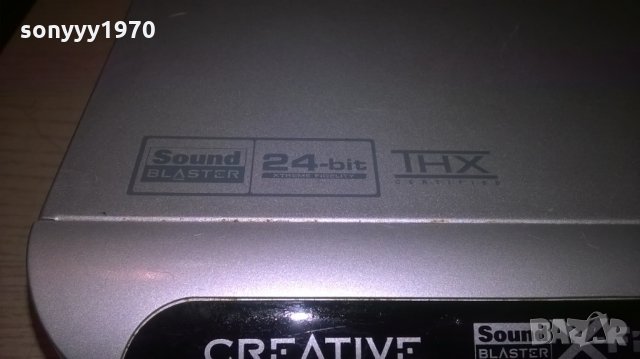 creative sb0510 sound blaster 24-bit thx-внос швеицария, снимка 9 - Ресийвъри, усилватели, смесителни пултове - 26042495