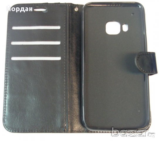 Кожен тефтер - Flip за HTC M9, снимка 6 - Калъфи, кейсове - 12204077