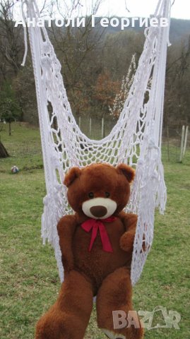 Люлка-ръчно плетена, снимка 6 - Градински мебели, декорация  - 24752157