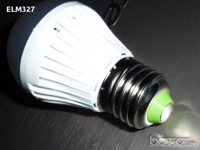 LED Е27 лампа 5w със сензор за звук и светлина, снимка 3 - Лед осветление - 8333303