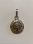 Среб.медальон-"Версаче"-3,63гр.-проба-925. Закупен от Италия.