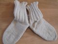 Вълнени чорапи и терлици домашно плетени от 100 % истинска вълна, снимка 5