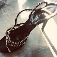 Луксозни сандали KAREN MILLEN , снимка 6 - Дамски обувки на ток - 24939380