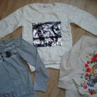 Отлични ватирани блузки р-р от 122-134, снимка 2 - Детски Блузи и туники - 24111079