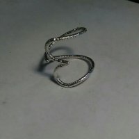 Сребърен пръстен, снимка 3 - Пръстени - 23817330