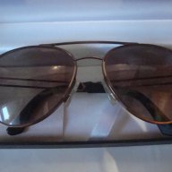 оригинални слънчеви  очила-стъкло!!!--хамелеон--м/у кафяво  и зелено--уникален дизаин  на  рамката-, снимка 1 - Слънчеви и диоптрични очила - 8760460