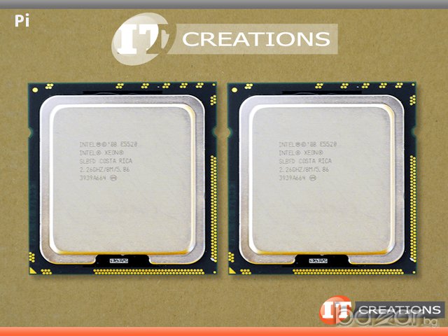 Два процесора Quad Core Xeon E5520, s.1366, снимка 1