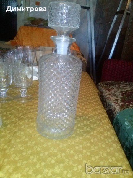 Шишета за ракия тип кристал /гарафи/, снимка 1