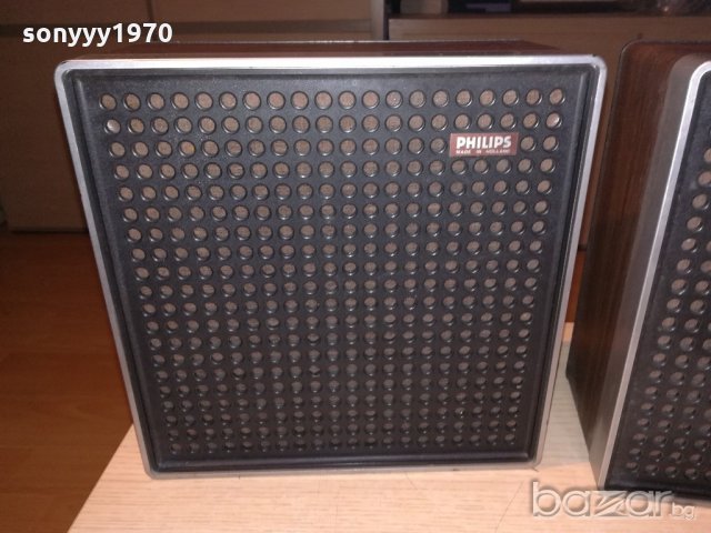 philips made in holland-23х23х11см-внос франция, снимка 8 - Тонколони - 21335629