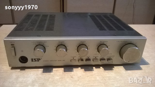 &isp serie 200-stereo amplifier-made in japan-внос франция, снимка 10 - Ресийвъри, усилватели, смесителни пултове - 24351444