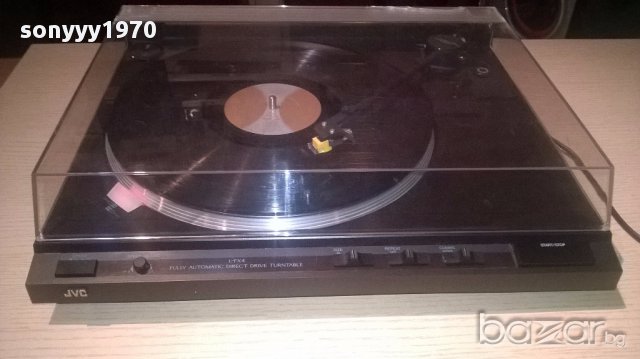 Jvc l-fx4b-direct drive turnable-made in japan-внос швеицария, снимка 2 - Ресийвъри, усилватели, смесителни пултове - 12866944