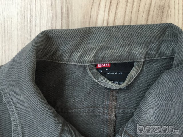 DIESEL дамско дънково яке, оригинално, размер М slim fit, снимка 6 - Якета - 11057841