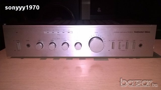 Continental edision-pa9008 preampli ampli stereo-japan-внос швеицария, снимка 2 - Ресийвъри, усилватели, смесителни пултове - 13530641