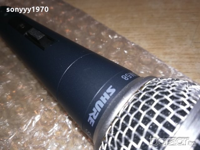 shure sm58-професионален качествен микрофон, снимка 13 - Микрофони - 21109523