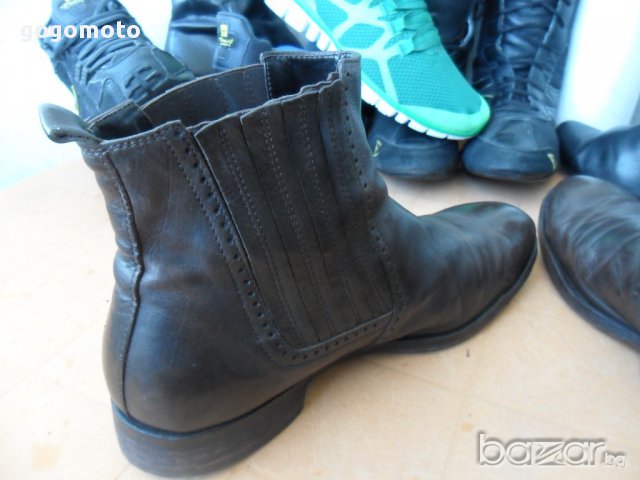 мъжки боти 42- 43 original NOIR&CO® MAGIC, 100% естествена кожа,GOGOMOTO.BAZAR.BG®, снимка 12 - Мъжки боти - 13371446