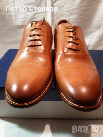 Чудесни мъжки обувки от естествена кожа PAUL HUNTER №44, снимка 5 - Официални обувки - 24664226