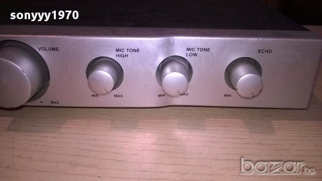 Boman ma-x116s stereo karaoke amplifier-внос швеицария, снимка 5 - Ресийвъри, усилватели, смесителни пултове - 13686682