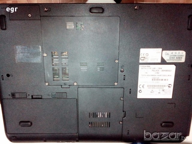 Лаптоп Toshiba Satellite L40 - 18W PSL4CE 00H005G3 , снимка 4 - Лаптопи за дома - 16575855