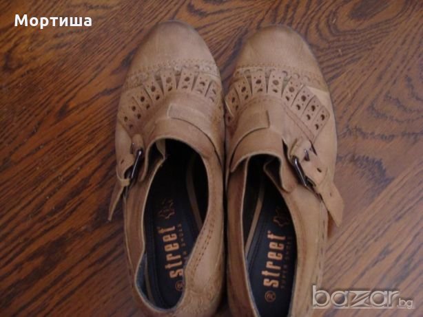 ТОТАЛНА РАЗПРОДАЖБА  Страхотни обувки естествена кожа , снимка 5 - Дамски ежедневни обувки - 20904539